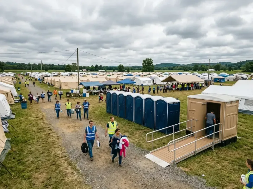 disaster-relief-camp-restrooms-010 — frequently asked questions, Dumpster & Portable Bathrooms Rental in Redwood City, CA
